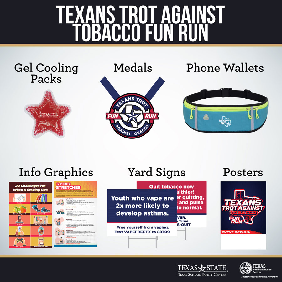 Texans Trot Against Tobacco Fun Run Kit