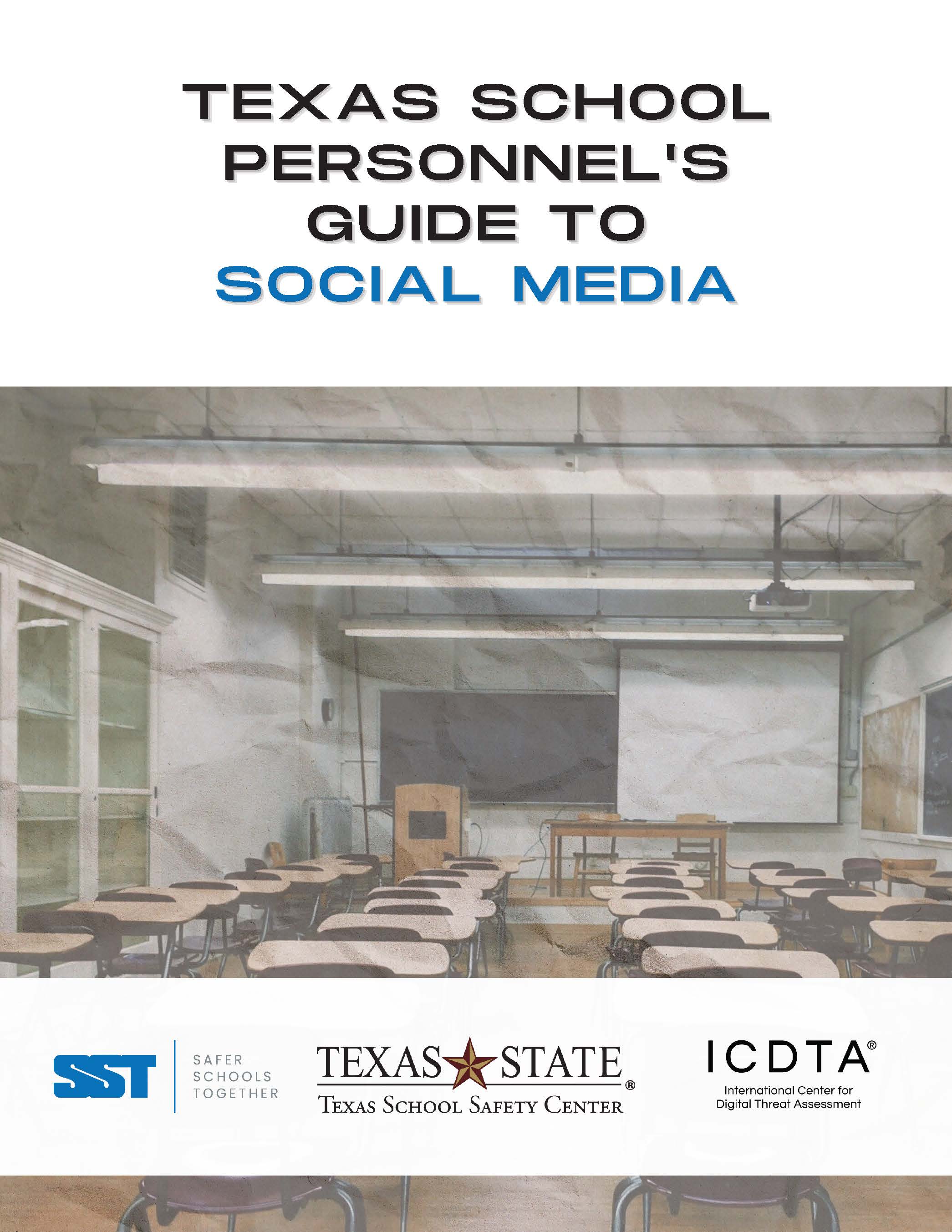texas school personnel's guide to social media cover page
